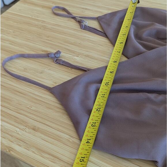 ASOS Pinny Extreme Tulle Mesh A-line Purple Midi Sleeveless Dress, size 6 - Picture 7 of 12